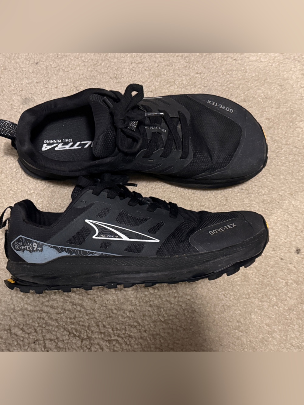 Altra Lone Peak 9+ GTX Mens size 11
